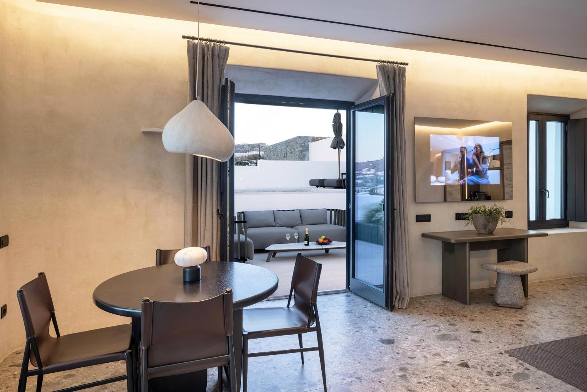 Aeonic Suites And Spa Mykonos Town Zewnętrze zdjęcie