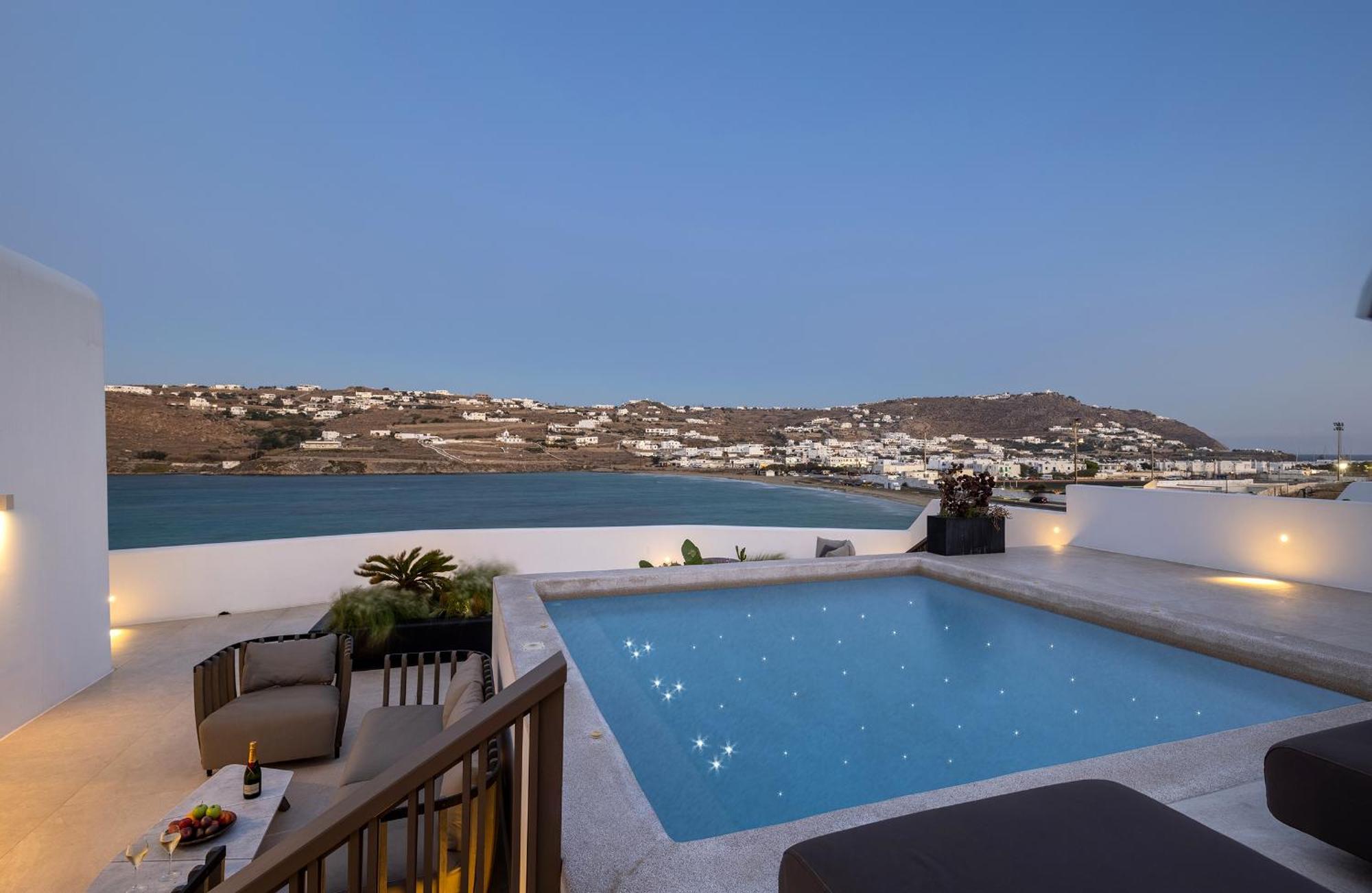 Aeonic Suites And Spa Mykonos Town Zewnętrze zdjęcie