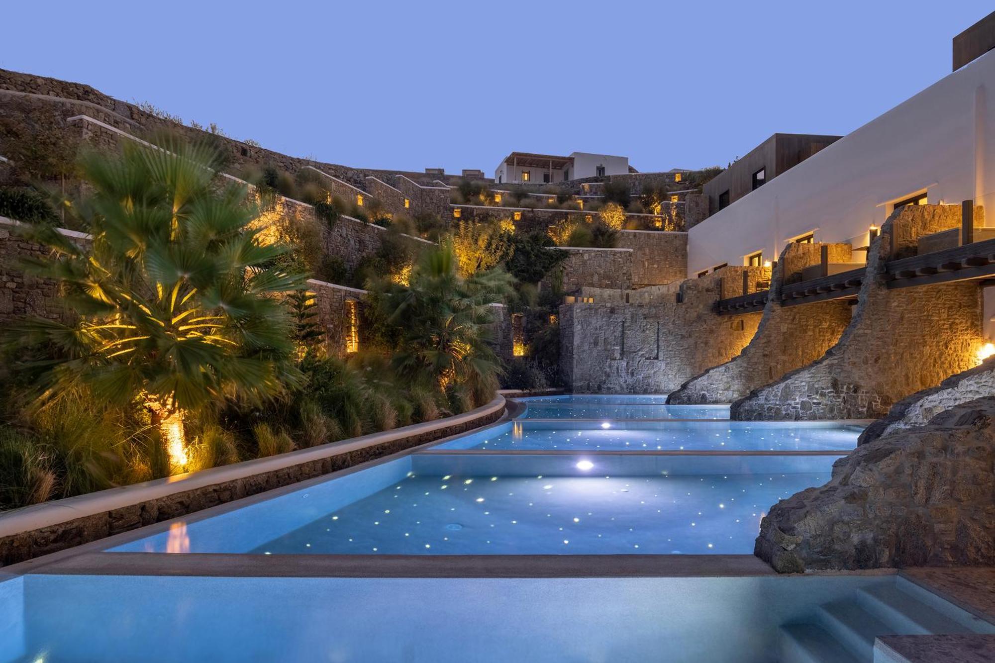 Aeonic Suites And Spa Mykonos Town Zewnętrze zdjęcie