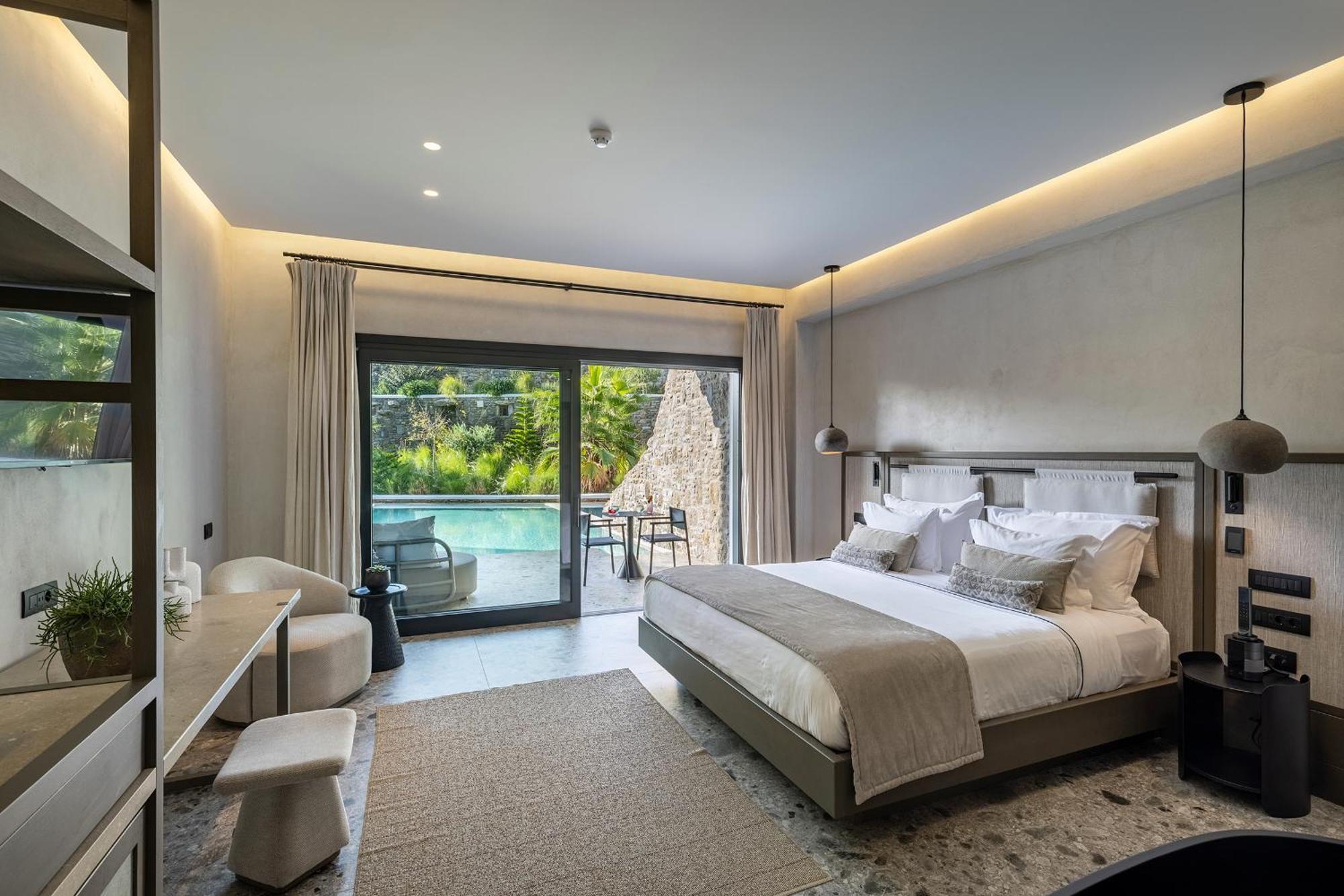 Aeonic Suites And Spa Mykonos Town Zewnętrze zdjęcie