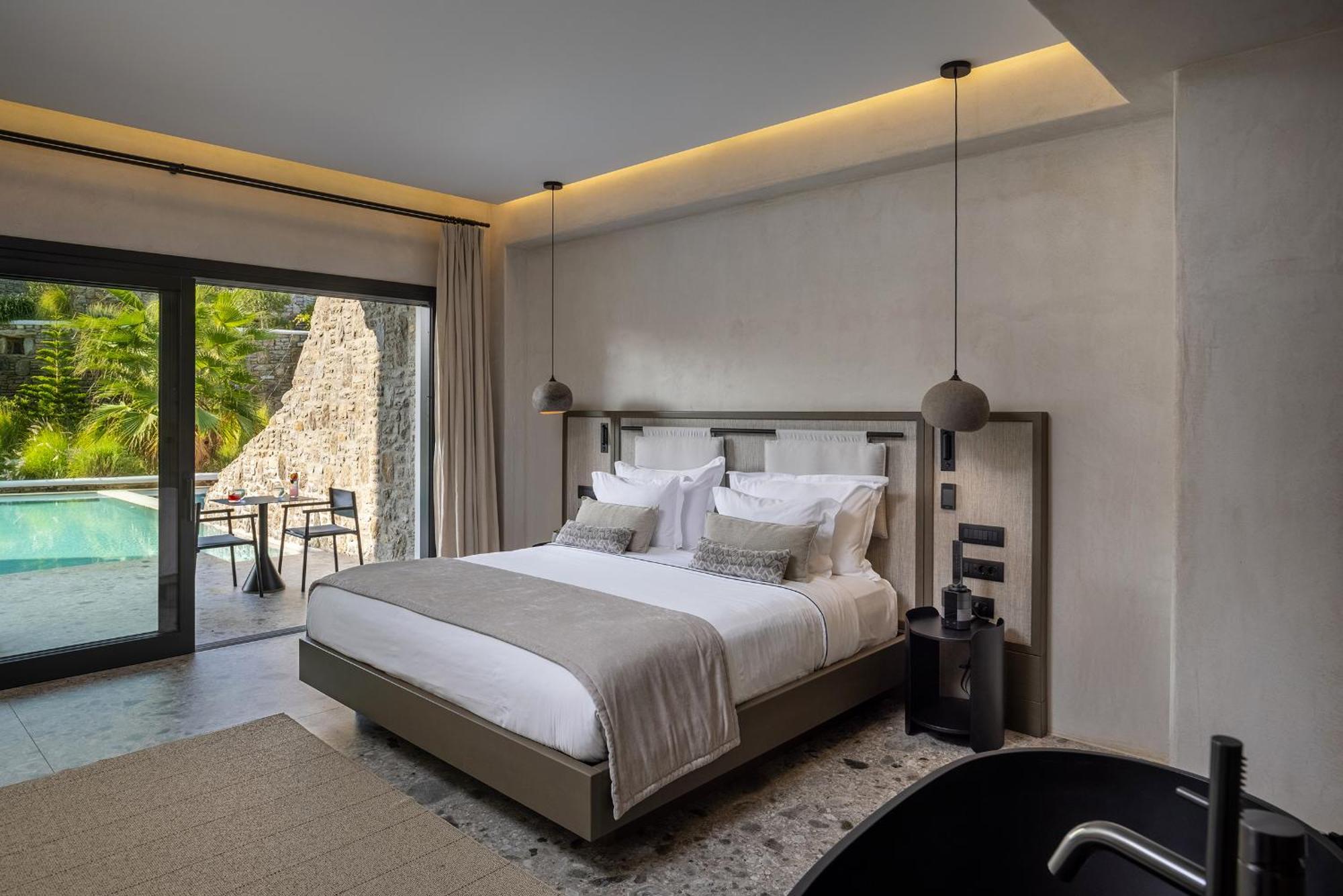 Aeonic Suites And Spa Mykonos Town Zewnętrze zdjęcie