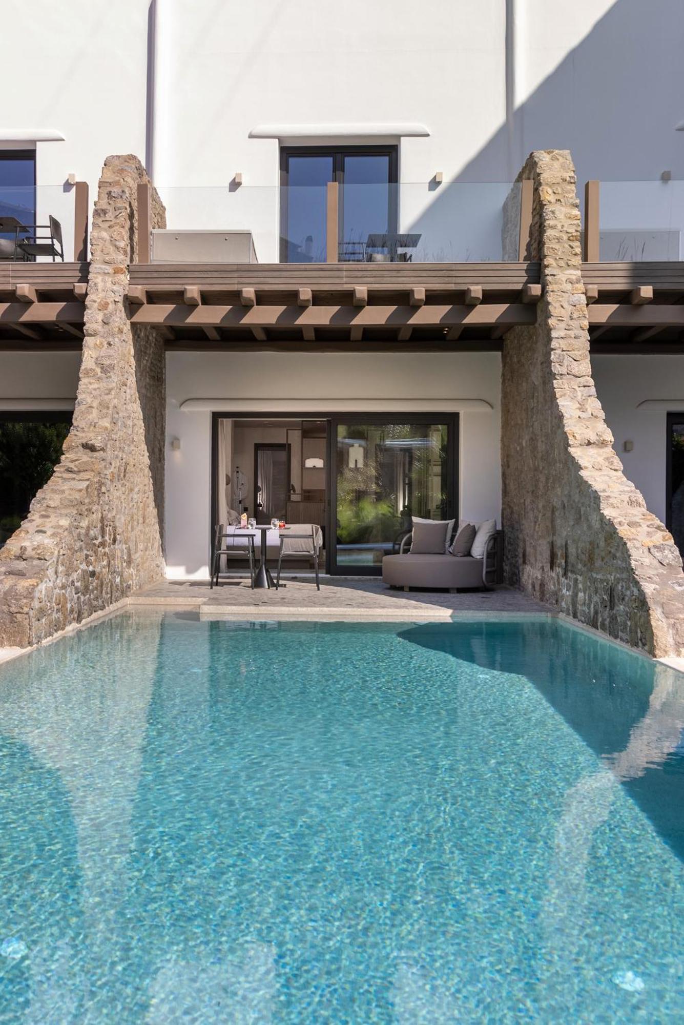 Aeonic Suites And Spa Mykonos Town Zewnętrze zdjęcie