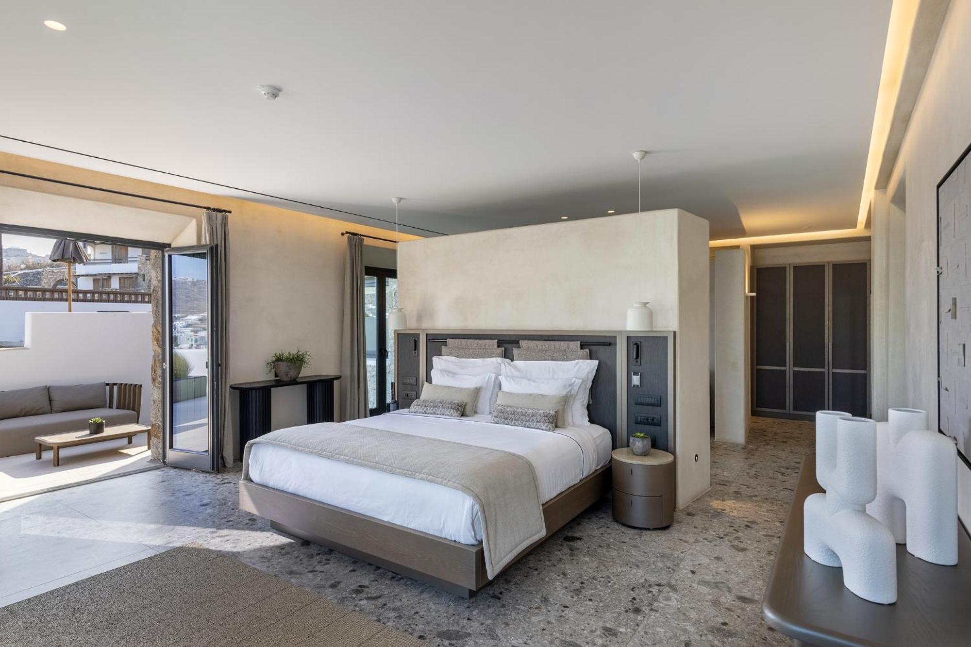 Aeonic Suites And Spa Mykonos Town Zewnętrze zdjęcie