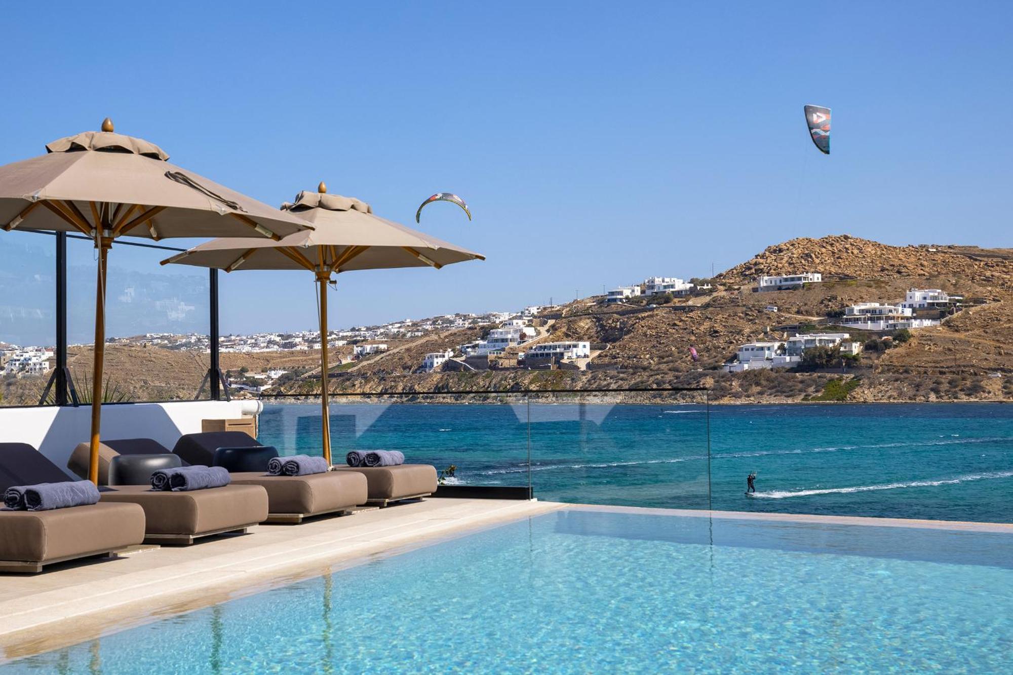 Aeonic Suites And Spa Mykonos Town Zewnętrze zdjęcie