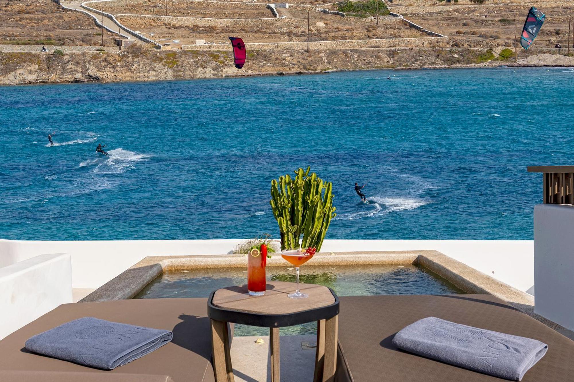 Aeonic Suites And Spa Mykonos Town Zewnętrze zdjęcie