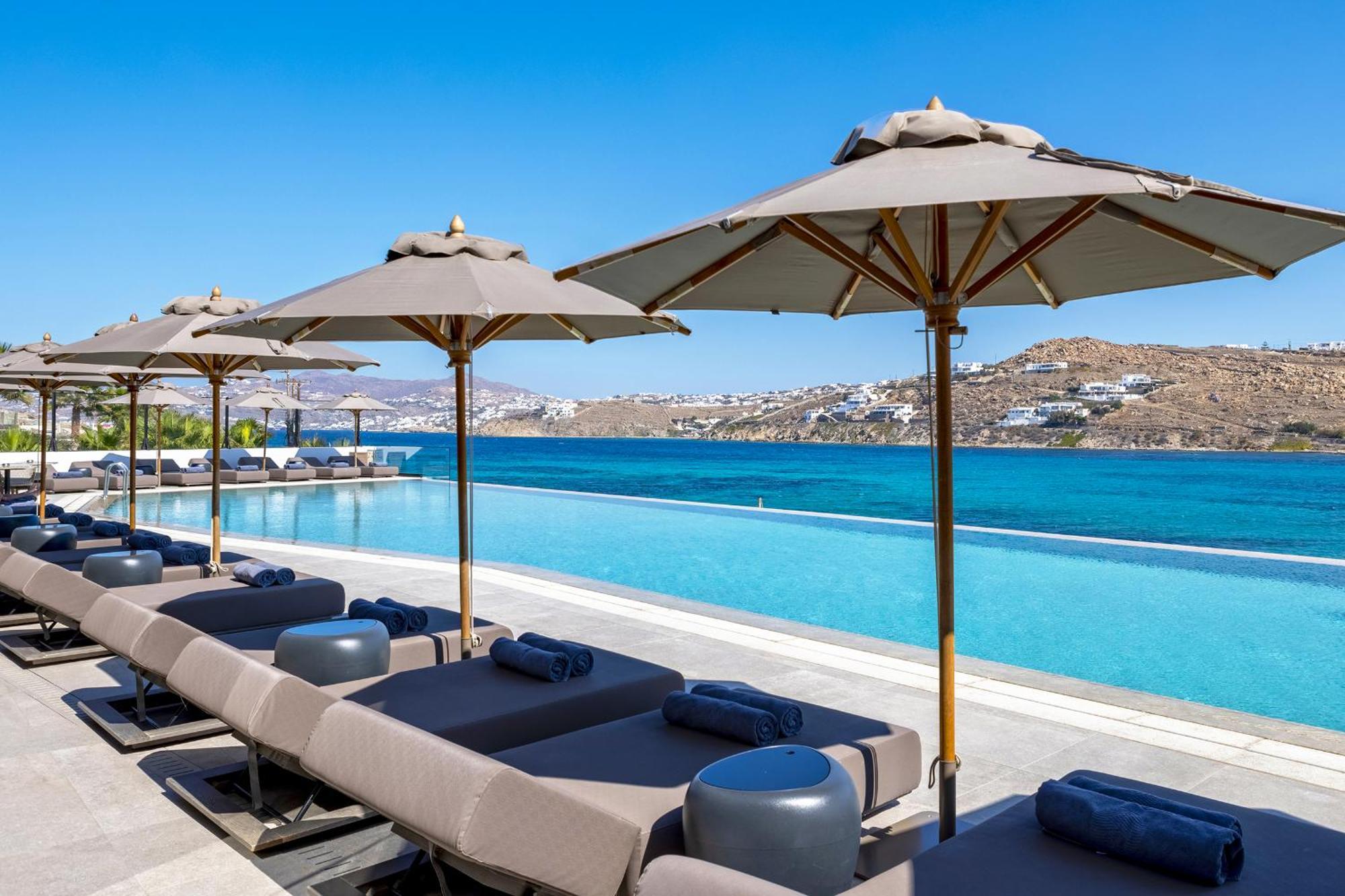 Aeonic Suites And Spa Mykonos Town Zewnętrze zdjęcie