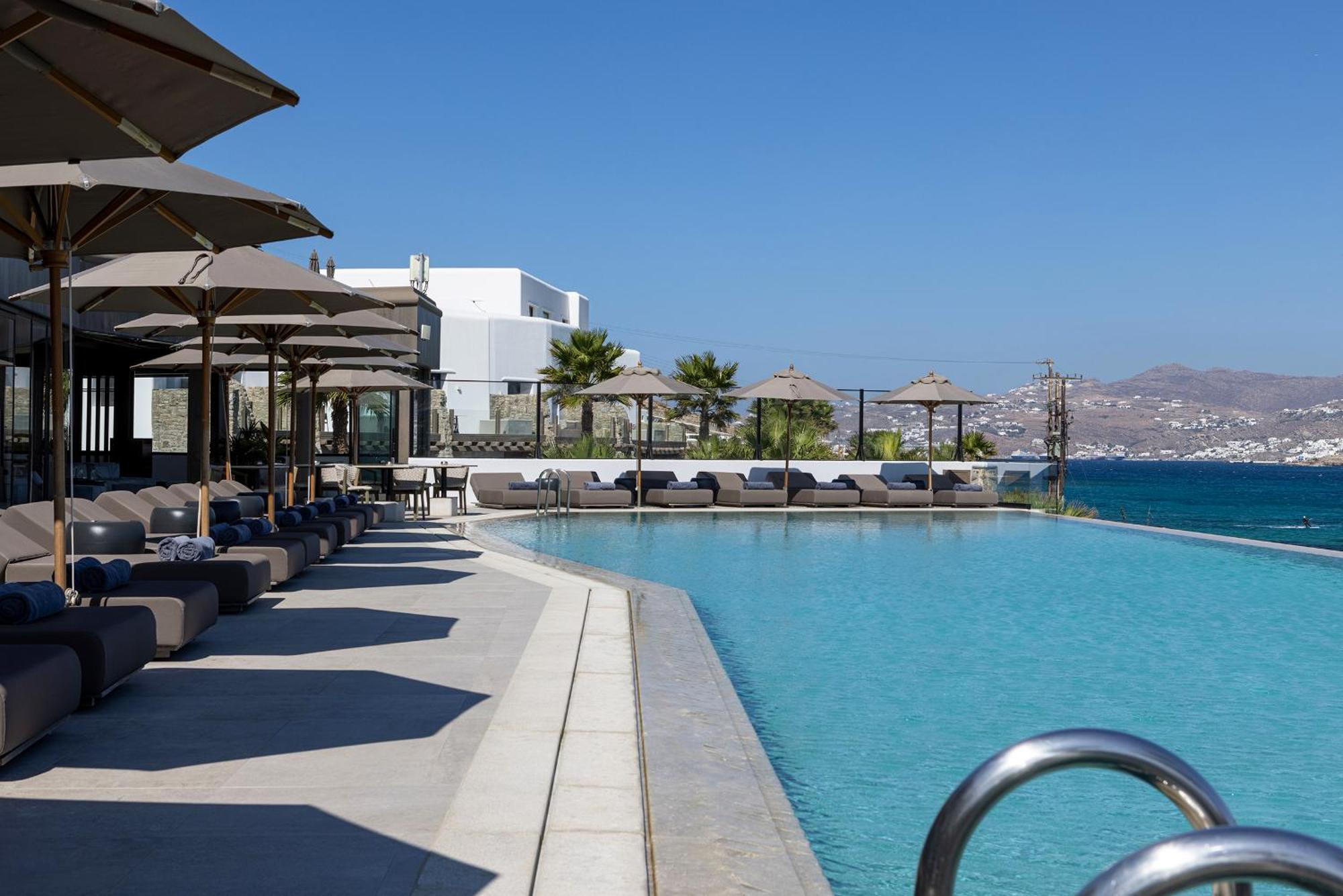 Aeonic Suites And Spa Mykonos Town Zewnętrze zdjęcie