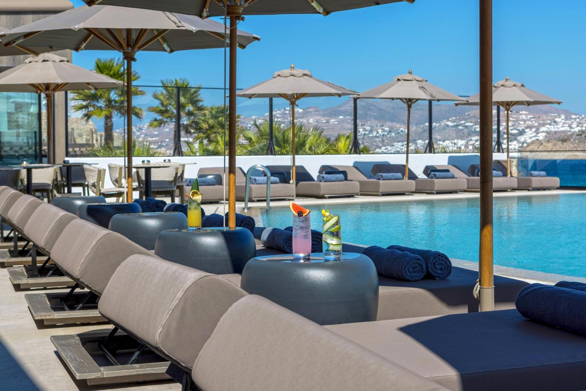 Aeonic Suites And Spa Mykonos Town Zewnętrze zdjęcie