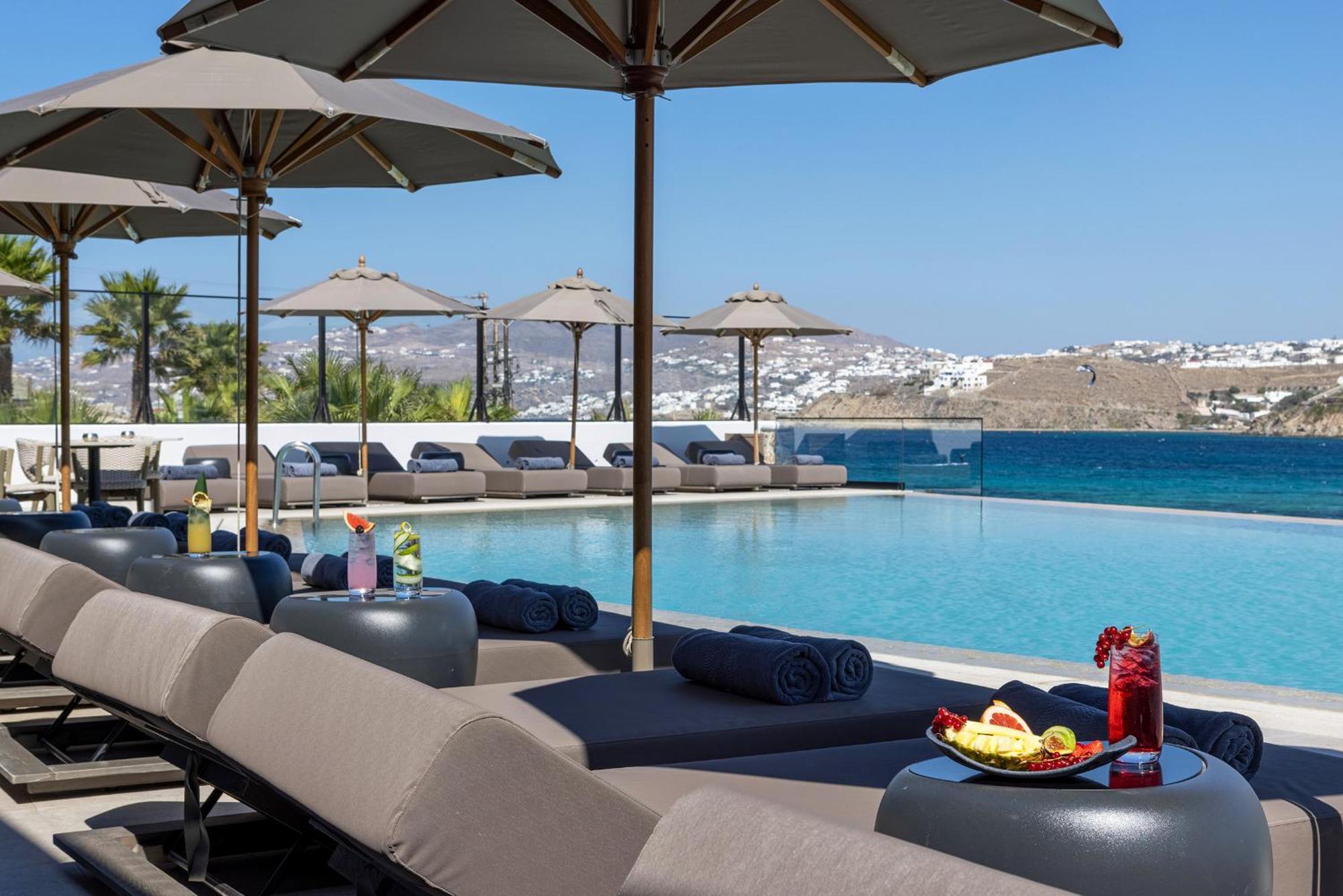 Aeonic Suites And Spa Mykonos Town Zewnętrze zdjęcie