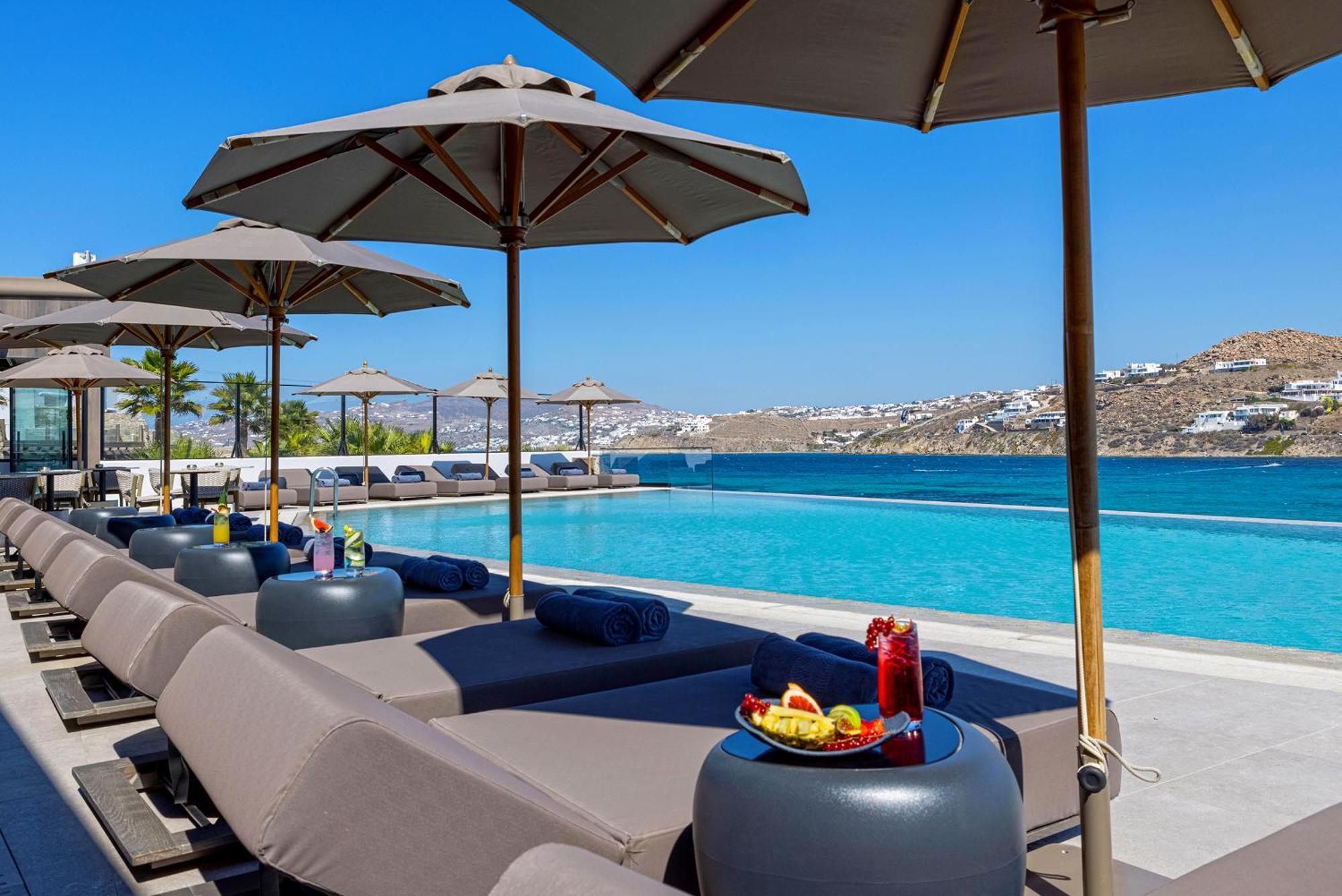 Aeonic Suites And Spa Mykonos Town Zewnętrze zdjęcie