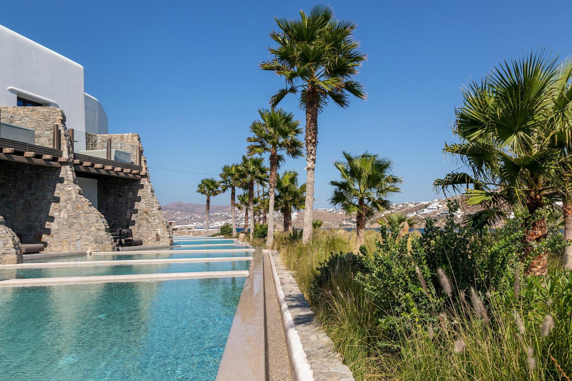 Aeonic Suites And Spa Mykonos Town Zewnętrze zdjęcie