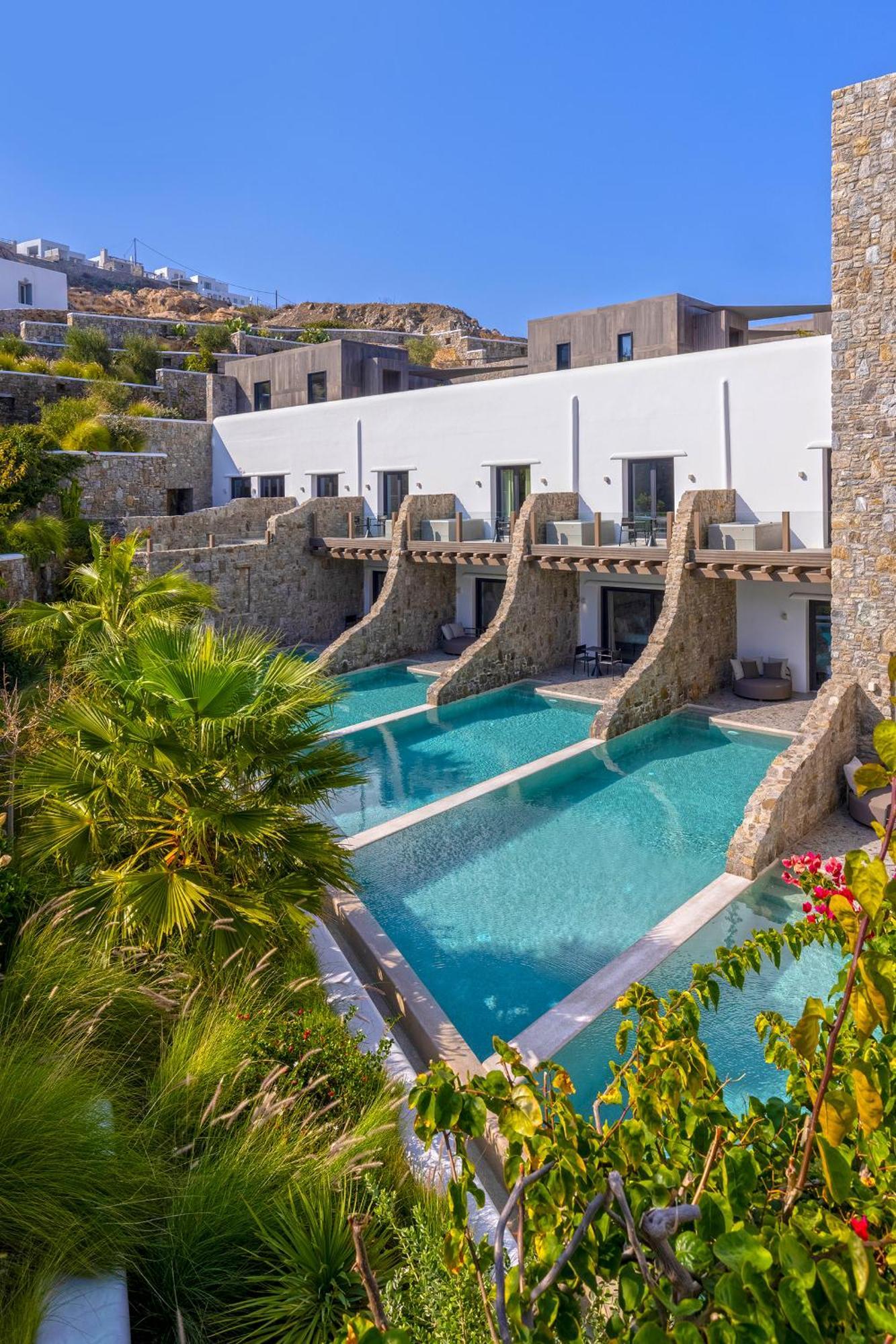Aeonic Suites And Spa Mykonos Town Zewnętrze zdjęcie